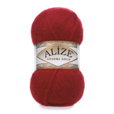 Farbe 106 rot - Alize Angora Gold Uni 100g