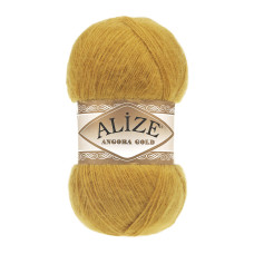 Farbe 02 gelb - Alize Angora Gold Uni 100g