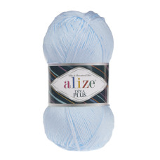 Farbe 480 hellblau - ALIZE Diva Plus Microfaser 100g