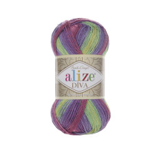 Farbe 3241 - ALIZE Diva Batik 100g