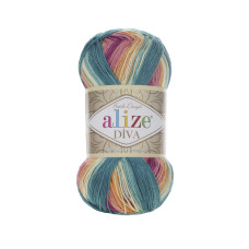 Farbe 4572 - ALIZE Diva Batik 100g