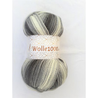 !NEU! Wolle1000 - Extra 200g - Farbe 01 grautöne !NEU! Wolle1000 - Extra 200g - Farbe 01 grautöne
