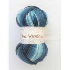 !NEU! Wolle1000 - Extra 200g - Farbe 19 blautöne