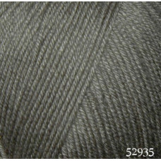 Farbe 52935 grau - Mercan Uni Microfaserwolle 100g Farbe 52935 grau - Mercan Uni Microfaserwolle 100g