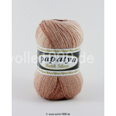555-02 - Papatya Batik Silver - brauntöne 100g