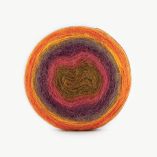 Farbe 604 - Papatya Angora CAKE - 200g  (herbsttöne)