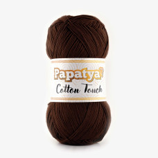 Farbe 0160 dunkelbraun - Papatya Cotton Touch - 100g Farbe 0160 dunkelbraun - Papatya Cotton Touch - 100g